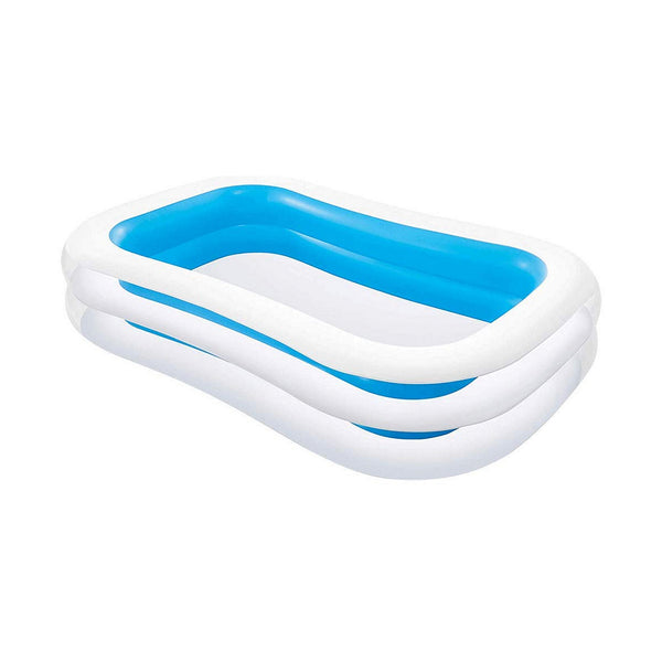 Aufblasbarer Pool Intex 56483 770 L (262 x 175 x 56 cm) Blau/Weiß 262 x 175 x 56 cm