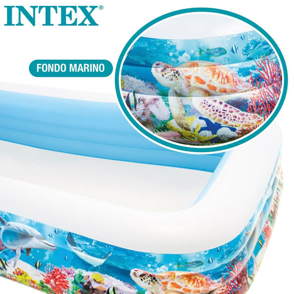 Piscina Gonfiabile Intex Tropicale 1020 L 305 x 56 x 183 cm