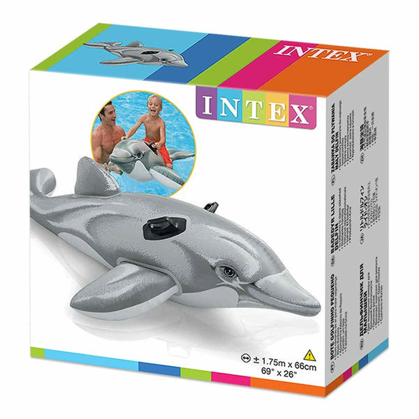 Figura Gonfiabile per Piscina Intex Lil' Dolphin Ride-On