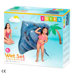 Figura Gonfiabile per Piscina Intex Ride On         Manta gigante 188 x 30 x 145 cm  