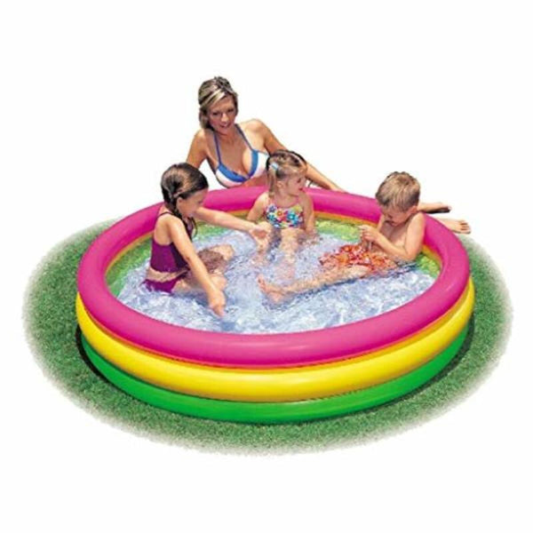 Aufblasbarer Pool Intex 57412NP 131 L 114 x 25 x 114 cm