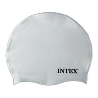 Cuffia da Nuoto Intex 55991 Silicone Nero Azzurro Bianco + 8 Anni