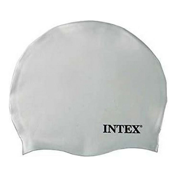 Cuffia da Nuoto Intex 55991 Silicone Nero Azzurro Bianco + 8 Anni