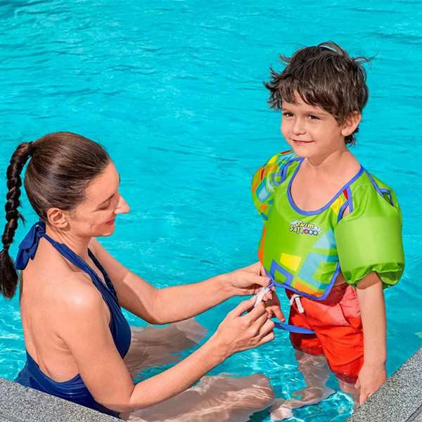 Aufblasbare Weste für den Swimmingpool Aquastar Swim Safe 19-30 kg