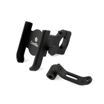 Portacellulare per Bicicletta CoolBox COO-PZ06 58-95 mm Nero Alluminio