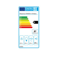 Konventioneller Rauchfang Mepamsa 110.0270.806 70 cm 705 m3/h 44 dB 800W Schwarz C