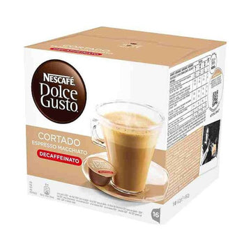 Capsule di caffè Nescafé Dolce Gusto Espresso Macchiato Decaffeinato (16 uds)