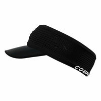 Visiera Compressport Spiderweb Headband On/Off Nero