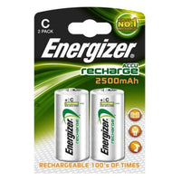 Akkus Energizer ENRC2500P2 C HR14 2500 mAh