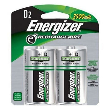 Akkus Energizer ENRD2500P2 HR20 D2 2500 mAh