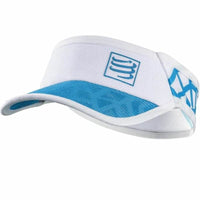 Visiera Compressport Spiderweb Ultralight Visor Bianco