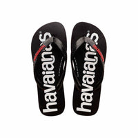 Ciabatte da Donna Havaianas Logomania  Nero