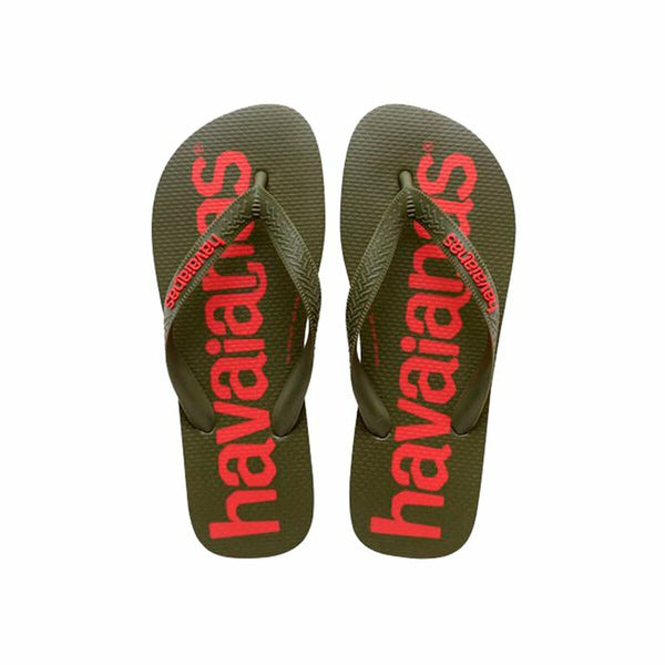 Ciabatte  da Donna Havaianas Logomania  Oliva