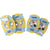 Kit Gomitiere e Ginocchiere Looney Tunes CZ10956 Giallo