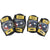 Kit Gomitiere e Ginocchiere Batman CZ10957 Nero/Giallo