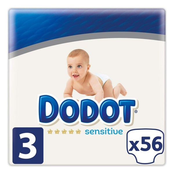 Einweg-Windeln Sensitive Dodot Dodot Sensitive (56 uds)