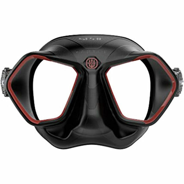 Maschera da immersione Seac Raptor Taglia unica Nero