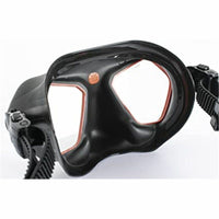 Maschera da immersione Seac Raptor Taglia unica Nero