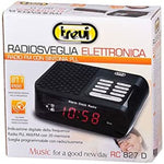 Radiowecker Trevi RC827DBK Schwarz