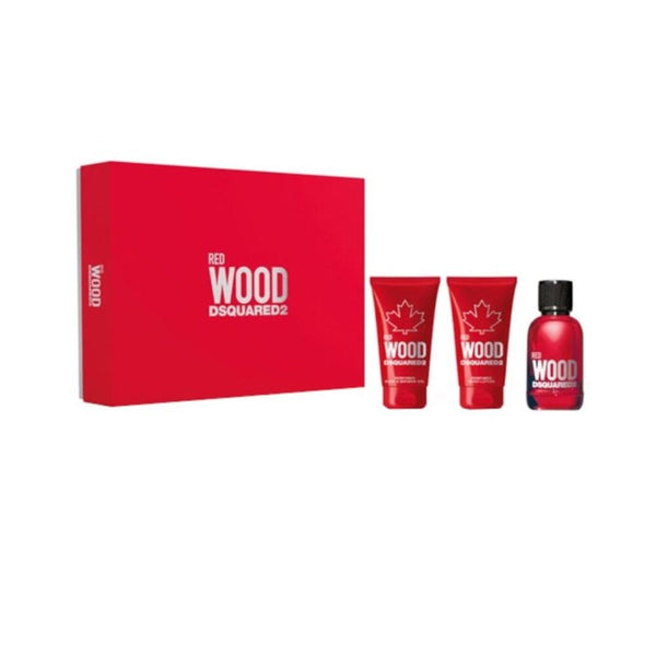 Cofanetto Profumo Donna Dsquared2 Red Wood (3 pcs)