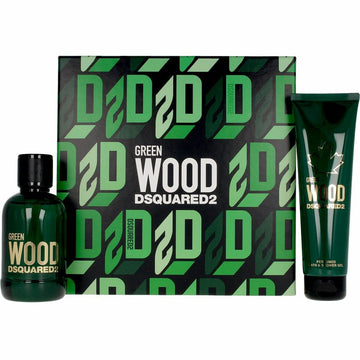 Cofanetto Profumo Uomo Dsquared2 Green Wood 2 Pezzi