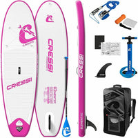 Paddle Surf Board Element  All Round Cressi-Sub 9,2" Bianco/Rosa