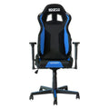 Sedia Gaming Sparco S00989NRAZ Grip 150º Nero/Blu