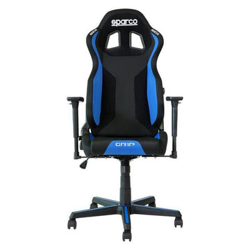 Sedia Gaming Sparco S00989NRAZ Grip 150º Nero/Blu