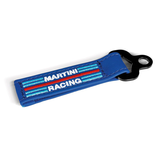 Portachiavi Sparco Martini Racing Azzurro Pelle