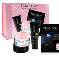 Set mit Damenkosmetik Teaology Hydrating And Glowing Beauty Routine 3 Stücke (3 pcs)