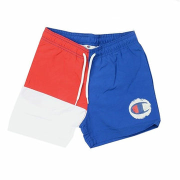 Costume da Bagno Bambino Champion Tricolore Azzurro