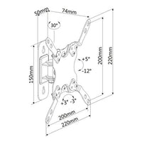 Supporto TV Ewent AISATV0203 AISATV0203 13"-42"