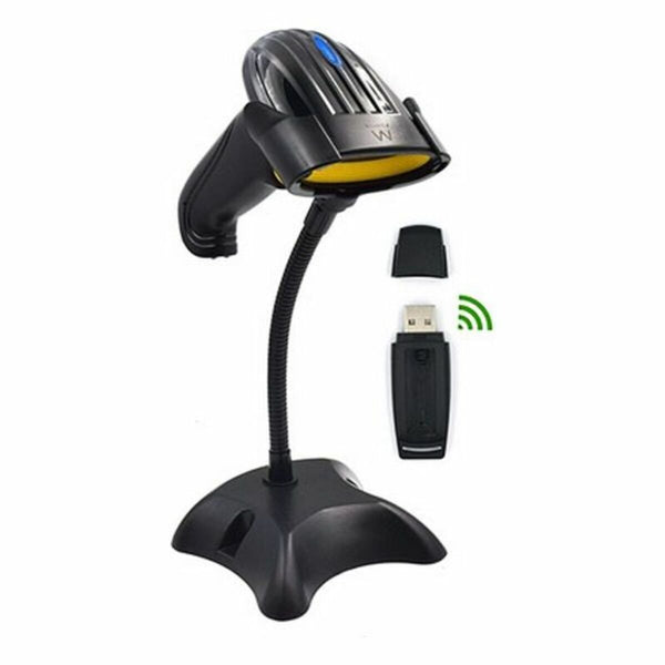 Lettore di codice a barra con supporto Ewent EW3430 LED USB Nero