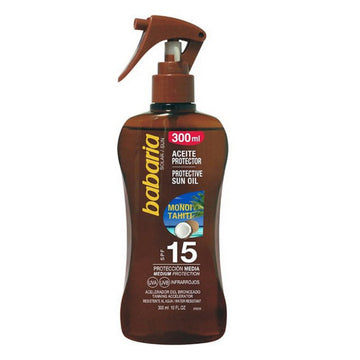 Olio Abbronzante Zanahoria Babaria SPF 6 (300 ml) (300 ml)