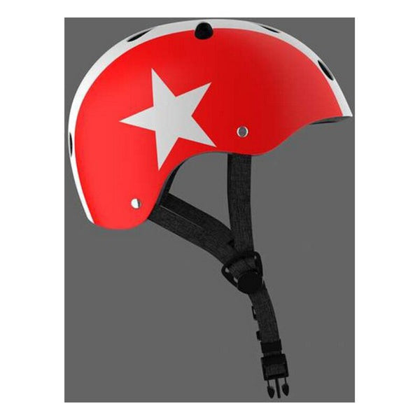 Casco per Bambini Moltó Bianco Rosso 48-53 cm