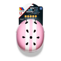 Casco per Bambini Moltó Rosa Bianco 48-53 cm