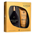 Cofanetto Cosmetica Uomo Gold Posseidon (2 pcs)