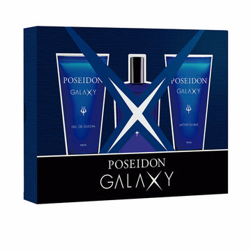 Cofanetto Profumo Uomo Poseidon Poseidon Galaxy 3 Pezzi