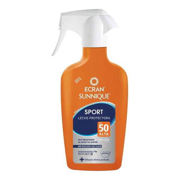 Spray solare per il corpo Ecran Sunnique Sport Crema Solare Spf 50 (300 ml)