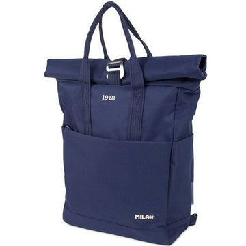 Zaino Casual Milan Blu Marino (42 x 29 x 11 cm)