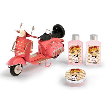 Set da Bagno Lorenay Bon Matin Pin Up Vespa (3 pcs)