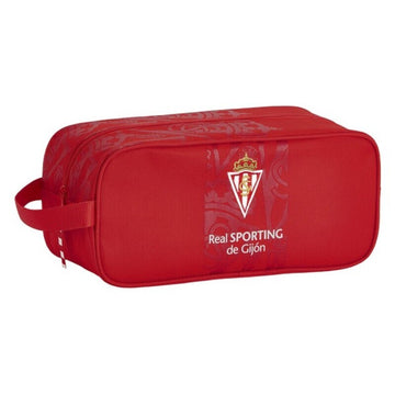 Scarpiera da Viaggio Sevilla Fútbol Club Rosso (34 x 15 x 14 cm)