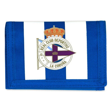 Portafogli R. C. Deportivo de La Coruña Azzurro Bianco