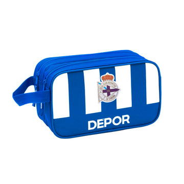 Necessaire per la Scuola R. C. Deportivo de La Coruña Azzurro Bianco