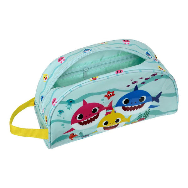 Necessaire per Bambini Baby Shark Beach day Giallo Azzurro Chiaro (26 x 16 x 9 cm)