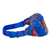 Marsupio Spiderman Great power Rosso Azzurro (23 x 12 x 9 cm)