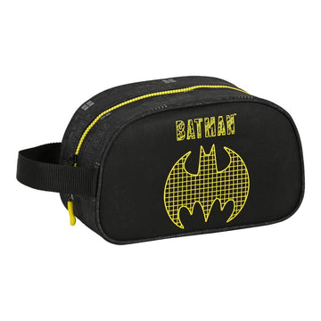 Necessaire per Bambini Batman Comix Nero Giallo (26 x 15 x 12 cm)