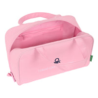 Necessaire per la Scuola Benetton Vichy Rosa (31 x 14 x 19 cm)