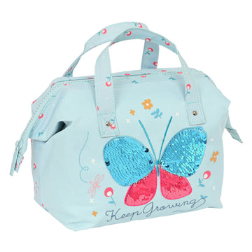 Necessaire per la Scuola BlackFit8 Mariposa 26.5 x 17.5 x 12.5 cm Azzurro