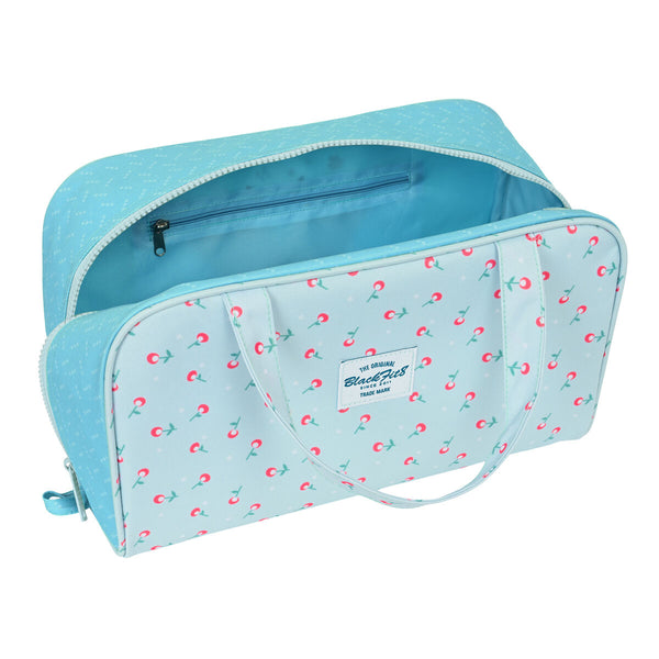 Necessaire per la Scuola BlackFit8 Keep Growing Azzurro Chiaro (31 x 14 x 19 cm)